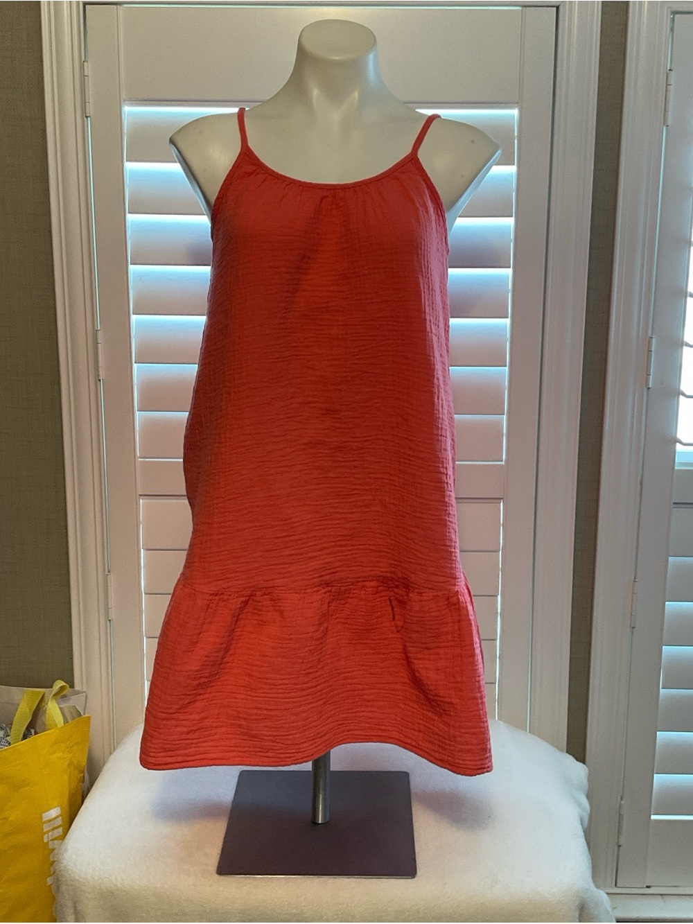 Universal Thread Red Mini Dress with Ruffle Hem
